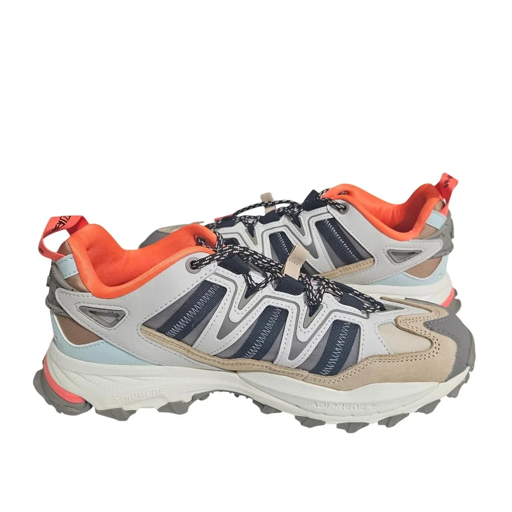 Adidas Hyperturf Adventure Mens 8.5 Beam Orange Grey Trail Shoes GX2023 NWOB